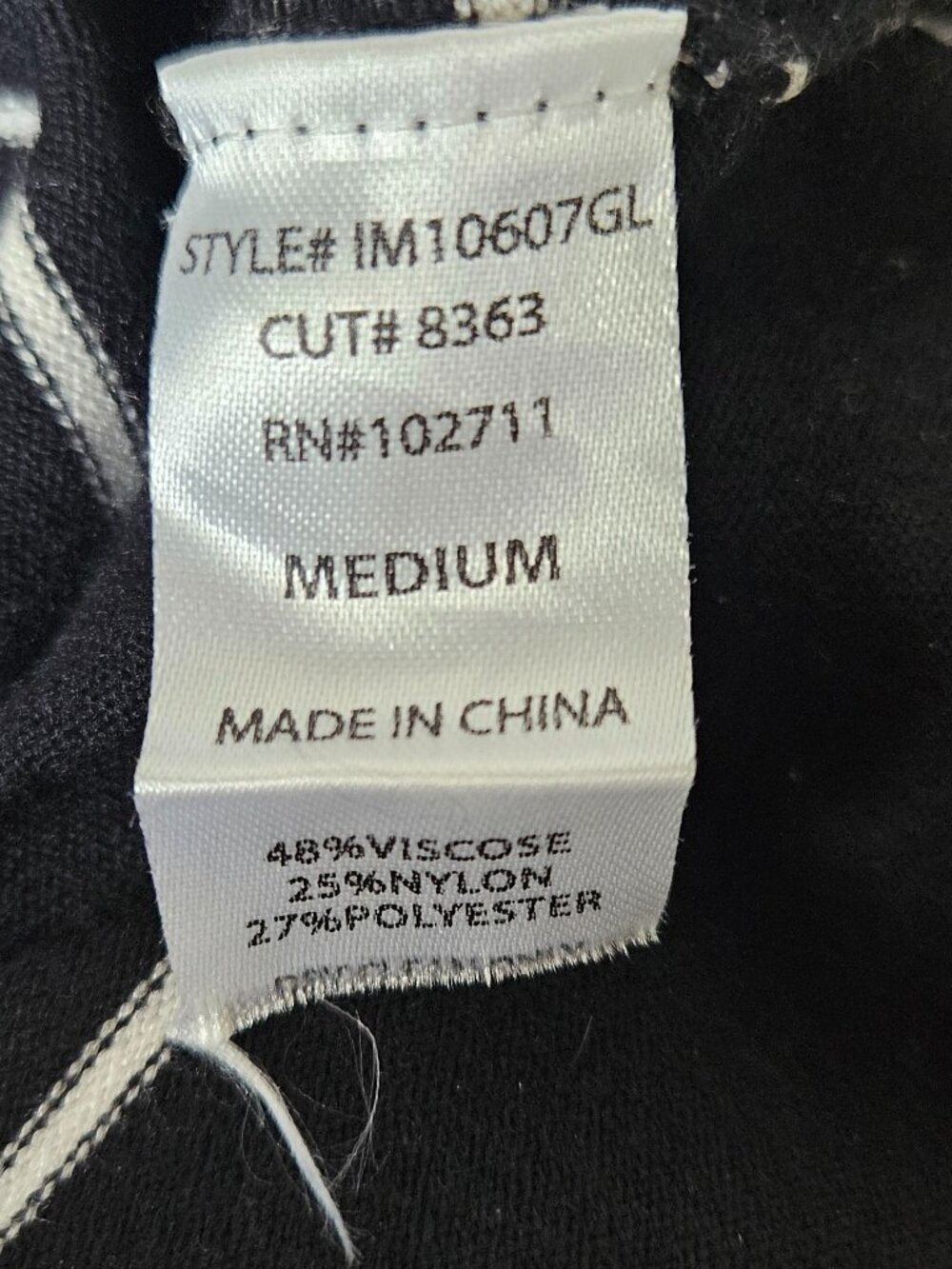 Gibsonlook Pearl Embellished Long Sleeve Striped Sweater - Picture 7 of 9